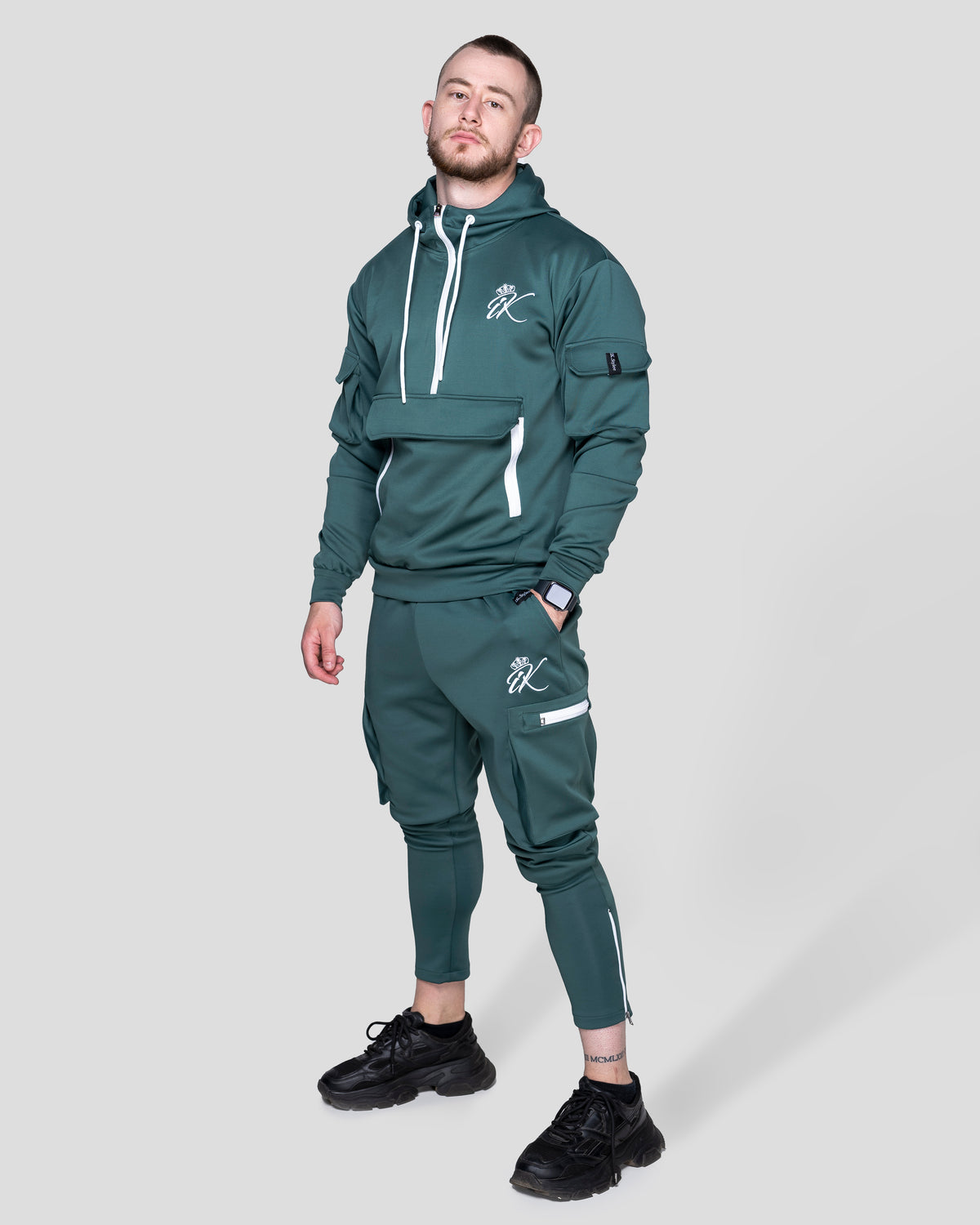 Карго Горнище "Inspire" Green White