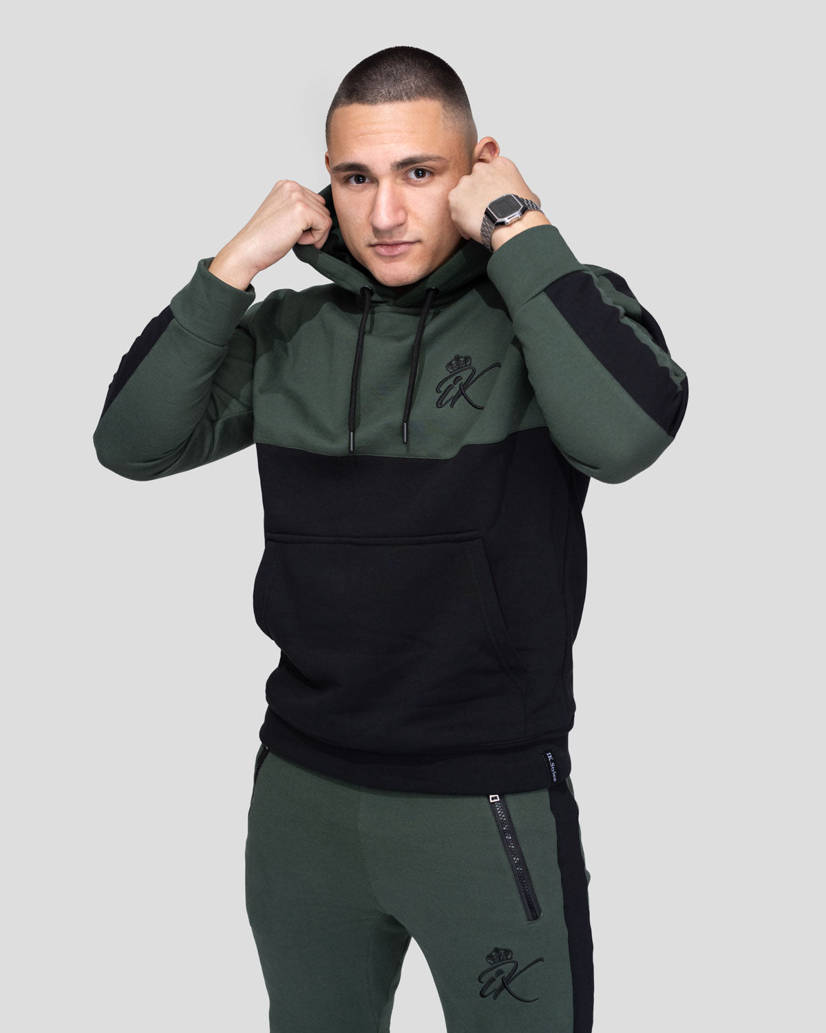 Худи "Dream" Green and Black