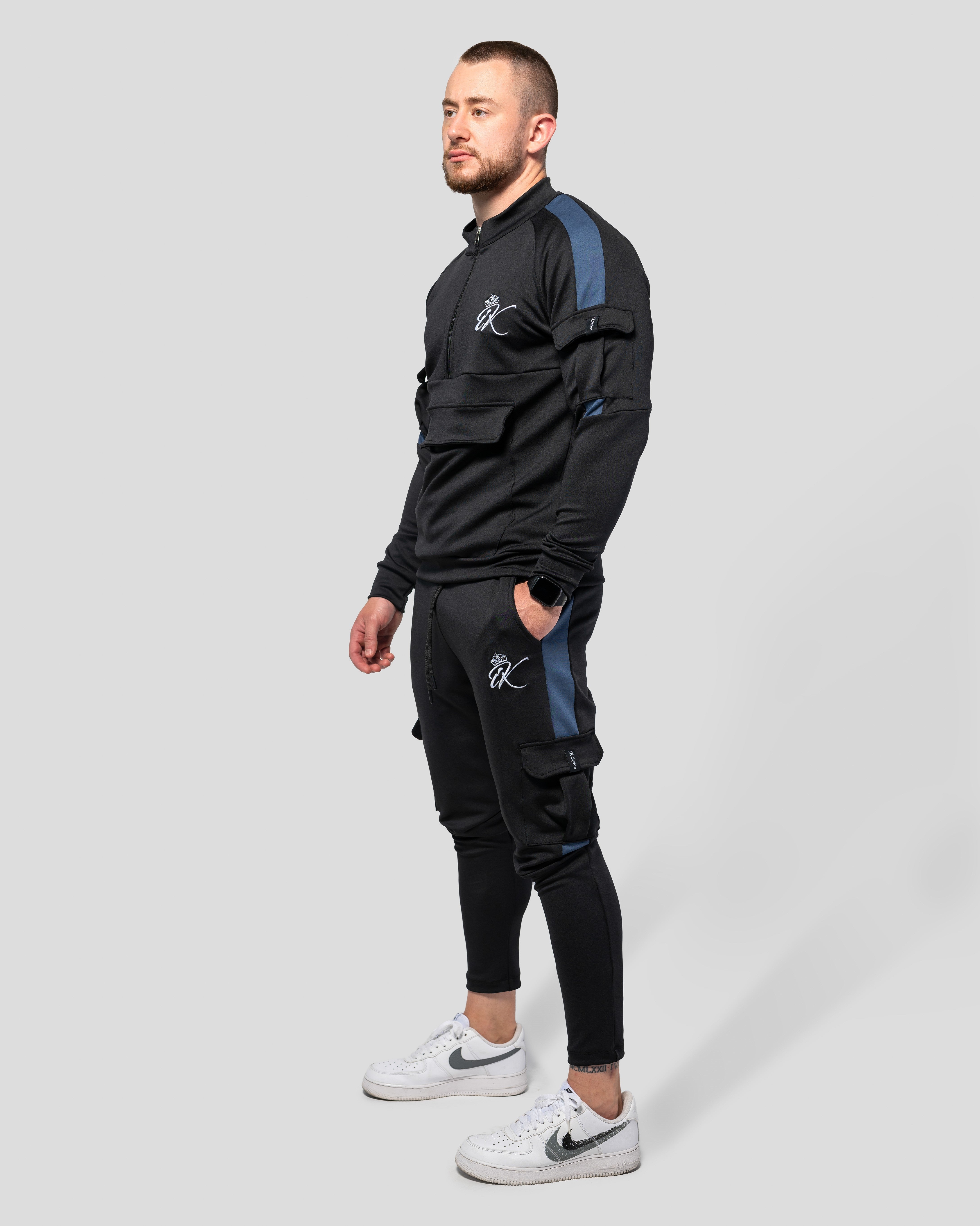 Карго Спортен Екип "Inspire" Black and Blue